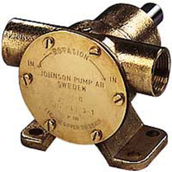 Johnson Pump 10-13175-01 - Impeller Pump F8B-3000-TSS Pedestal Mounted, F8 Flange, 1/1, NEO
