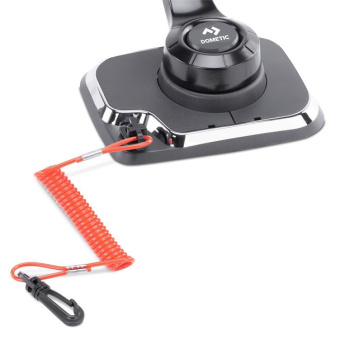 Dometic CHX8551P Xtreme Side Mount Control with Engine Cut Off Switch and Trim Black