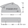 Antal 509.111 - Clutch V-Cam 814, Single, Line Ø8-10mm, Width 36mm, Weight 0,6kg
