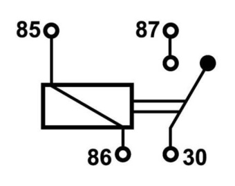 Ripca Mini Relay Open 24V 20A 4-Pole