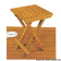 Osculati 71.308.00 - ARC Teak Folding Stool