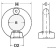 Osculati 39.159.12 - Female Forged Eyebolt AISI316 12 mm 10 pcs