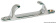 Osculati Straight Boat Fairlead 316 Stainless Steel