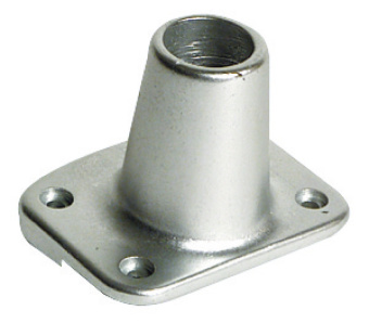 Osculati 62.403.02 - Stanchion Base Straight 90°