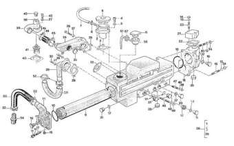 Nanni Diesel 970300222 - Heat Exchanger Body for 4.110HE Engines