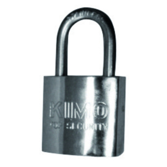 Plastimo 401706 - Padlock Brass Chrome 50mm Stainless Steel Shackle