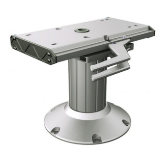 Attwood 78312-20 - 30.5 cm Fixed Seat Pedestal With Sliding And Rotation