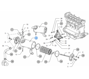 Vetus VFP01819 - Body Exchanger