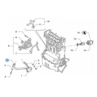 Vetus VFP01396 - Oil Intake Gasket