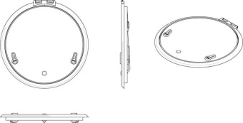 Vetus ALTR520SL - Altus Escape Hatch, Round (Cut Out Size D 518 mm)