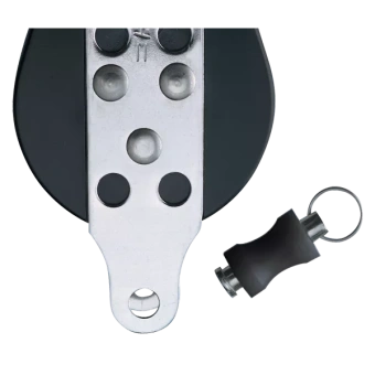 Harken 1564 - MR 76mm Fiddle Block With Becket And Cam Cleat