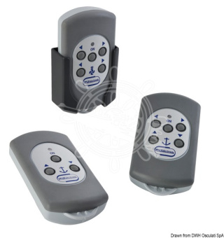 Osculati 02.366.11 - Spare remote MZ ELECTRONIC wireless - 5 buttons