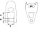 Wichard 11613 - One Piece Block MXEvo Allen Head Pin 6 mm Wichard 11613 - One Piece Block MXEvo Allen Head Pin 6 mm