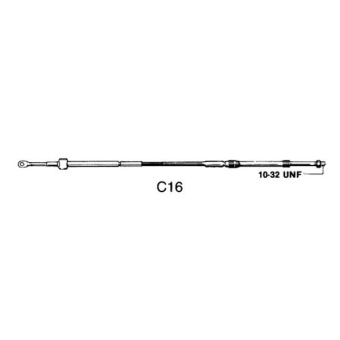 Ultraflex 34757F - C16 Control Cable 15 Ft 4.59 m