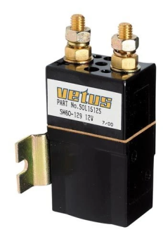 Vetus SOL324S - Ordinary Relay, 24 V/3000 W, Terminals M6