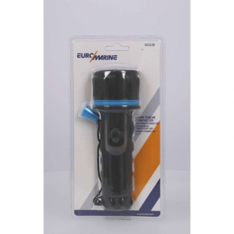 Euromarine LED Waterproof Marine Torch Flashlight 0.3W, 45 lm, 19 cm