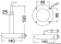 Osculati 13.288.01 - Underwater Lamp For Sides, Transom, Transom Platform 12kh3 W 12/24 V White