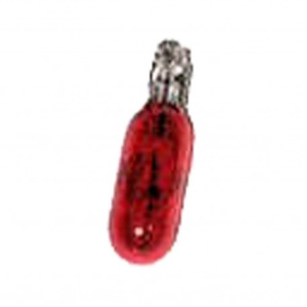 VDO N05-800-540 - Wedge Base Bulb - T5 - W2x4.6d - 12V-1.2W Red
