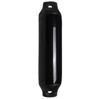 Allpa Fender Comet, Ø100mm, L=420mm, Black (Size 1) (Inflatable With Ball Valve)