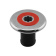Nuova Rade 198159 - Inox Deck Filler Ø38mm With Red Cap For Fuel Black Base