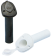 Allpa Plastic Built-In Fishing Rod Holder With Watertight Bushing, L=230, Max. Ø40mm, White