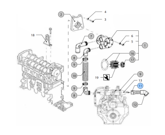 Vetus VFP01465 - Connection