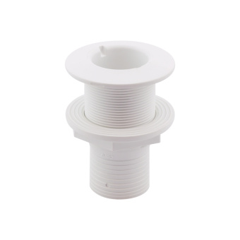 Nuova Rade 44696 - Thru-Hull Fitting 5/8'', W/Hose Barb Ø15mm, White