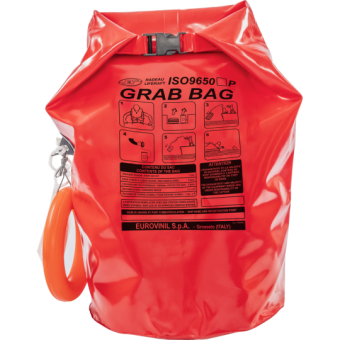 Eurovinil Liferaft Syntesy 9650 Italia With Grab Bag For 8 People