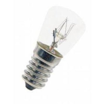  Bulb 235V 25W E14 Pear Shape ø22x48mm