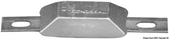 Osculati 43.907.02 - Rectangular Anode with Insert 96x40x25 mm