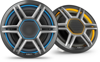 Fusion Apollo 6.5'' Speakers Sport Gray CRGBW LED (2 pcs.)