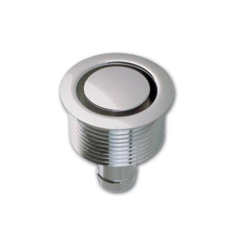 Guidi Hiding Vent with Straight Hose Connection, Chromed Brass, BSPP
