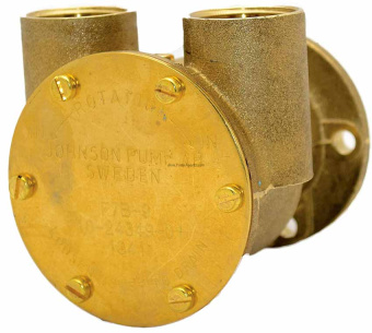 Johnson Pump 10-24349-01 - Bronze Impeller Pump F7B-9, Flange-mounted, R1" Ports, 1/1, MC97