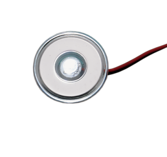 Allpa LED Courtesy Light, White, Round, 2x0.2w Smd 2835 LED, Ø39mm