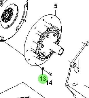 Bukh 13602-08001 - Spring Washer for R210J and S270J Engine Housings