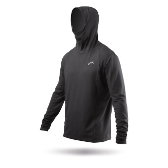 Plastimo 70732 - ZhikMotion UPF50+ Long Sleeve Hooded Top For Men Anthracite Size S