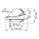 Plastimo Offshore 75 Compasses Flushmount On Horizontal Surface Black