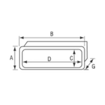 Nuova Rade 45344 - Utility Storage Case, 1/2 Open, White, 170x420mm