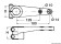 Osculati 45.029.01 - Rudder Coupling Rod 30 mm