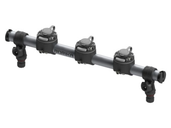 Borika GRp500-3 - Round Rail With 3 Mounting Bases 500mm