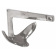 Bruce Anchor Polished Stainless Steel 316 - 5 kg