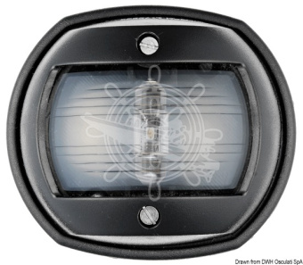 Osculati 11.448.04 - Compact Black/135° Stern Led Navigation Light