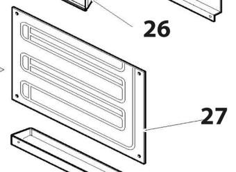 Isotherm SBF00113AA – Fridge/Fridge Evaporator for DR160 Refrigerator