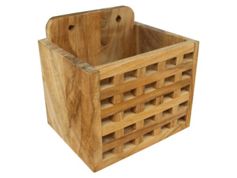 Eude Block Grid Storage Rack Cutlery 15x12x14cm