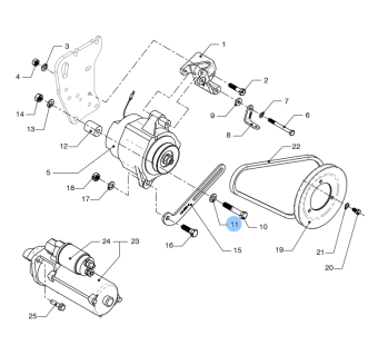 Vetus BFUSE07 - ATO Fuse 7.5A ISO 8820-3