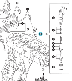 Northern Lights 729982-53100 - Fuel Injector