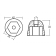 Tecnoseal Zinc Side Power-Sleipner SP 125 Bow Thruster Ogive Anode