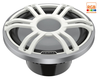 Hertz HMS 12 S4-LD-SW - 12" Marine Sport Subwoofer 4 Ohm White RGB LED