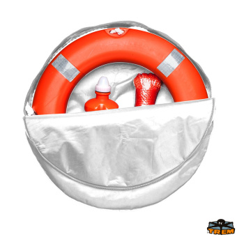 Trem N1425174 - White Casing Complete With Lifebuoy Astra Rope & Light