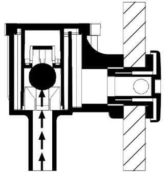 Osculati 20.168.22 - Fuel-Lock Vent With Trap To Prevent Water To Flow Back